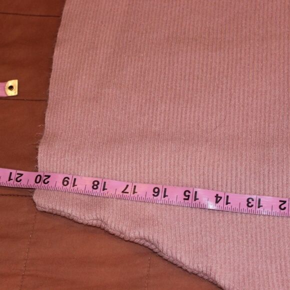 Catherine Malandrino D Colman Sleeves RibbePink V Neck sweater women size medium - Picture 10 of 10